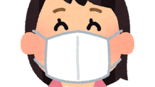 マスクをした女性