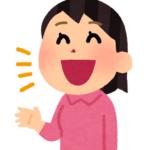 しゃべっている女性