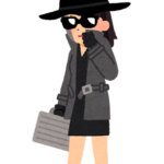 スパイ・工作員風の女性